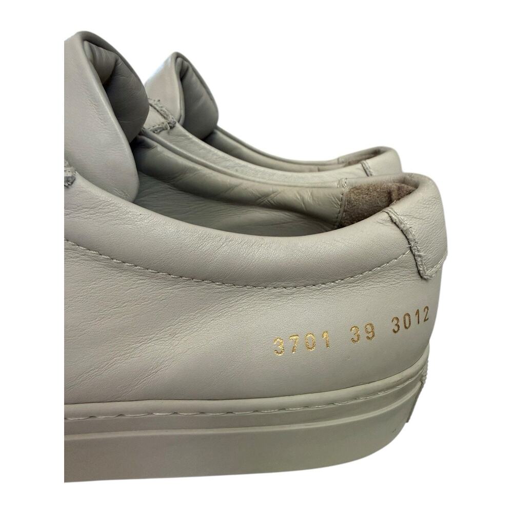 Woman by Common Projects Leather Achilles Trainers Sneakers Size 39 - Picture 5 of 11